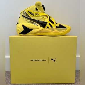 Puma Disc Rebirth Porsche Legacy Celandine Size US 9